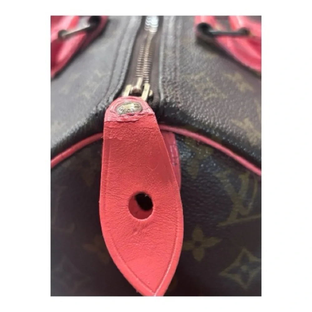 Louis Vuitton Speedy 30 – 1989 Made in France – Custom Coral - Picture 5 of 16